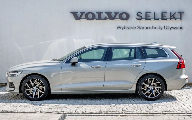 Volvo V60 cena 134900 przebieg: 87389, rok produkcji 2019 z Wronki małe 497